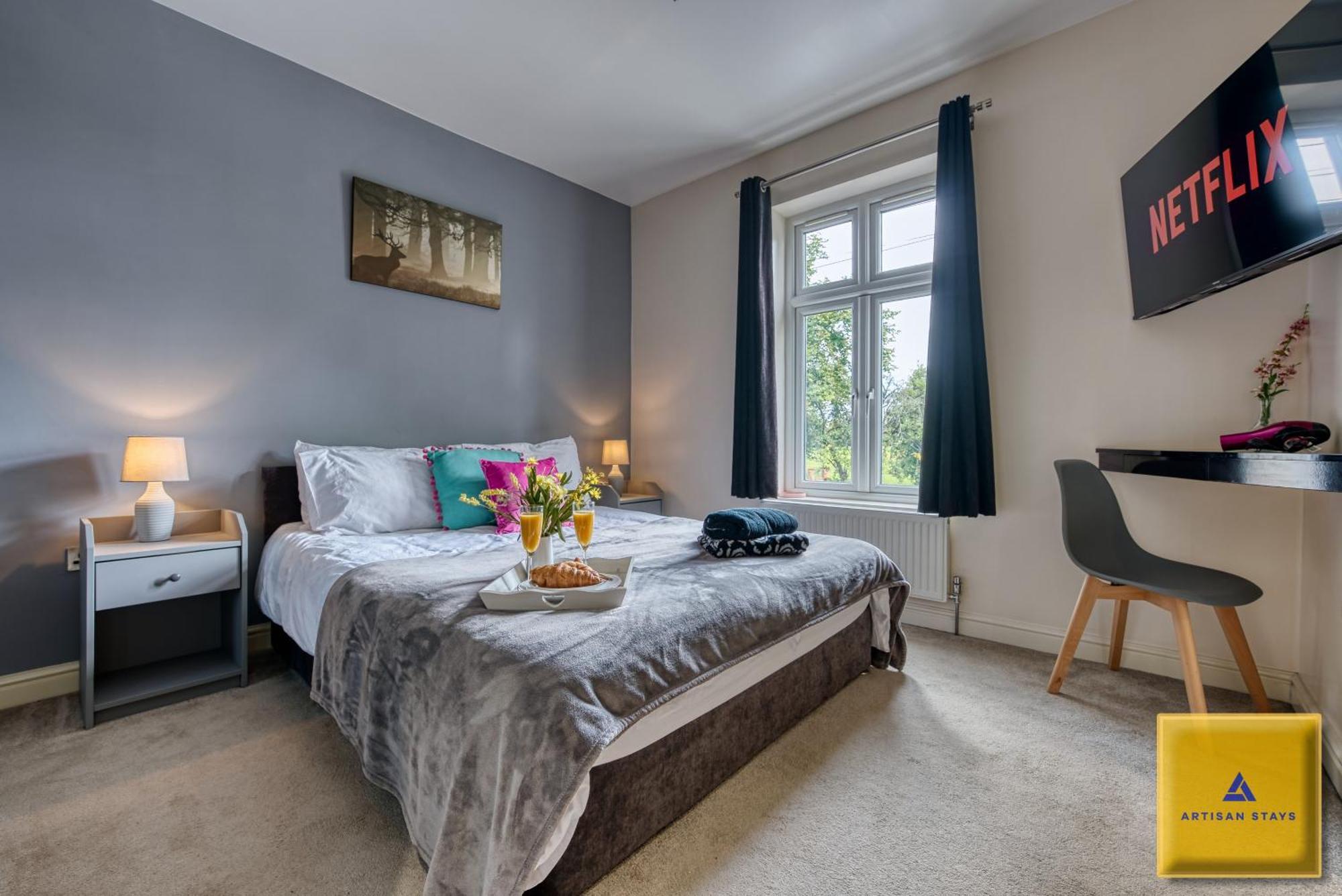 4 Bedroom, 6 Beds, 3 Bathrooms, Near Nec & Birmingham Airport, Business, Contractor And Family Friendly, Free Wi-Fi, Free Parking Coventry Eksteriør billede